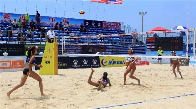 Brilliant moments of the 2018 World Beach Volleyball Tour (Jinjiang Station)