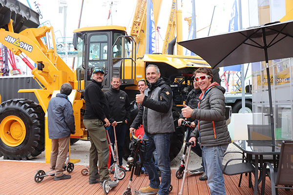 Jingong joined and shows up in the 2019 German Bauma Exhibition
